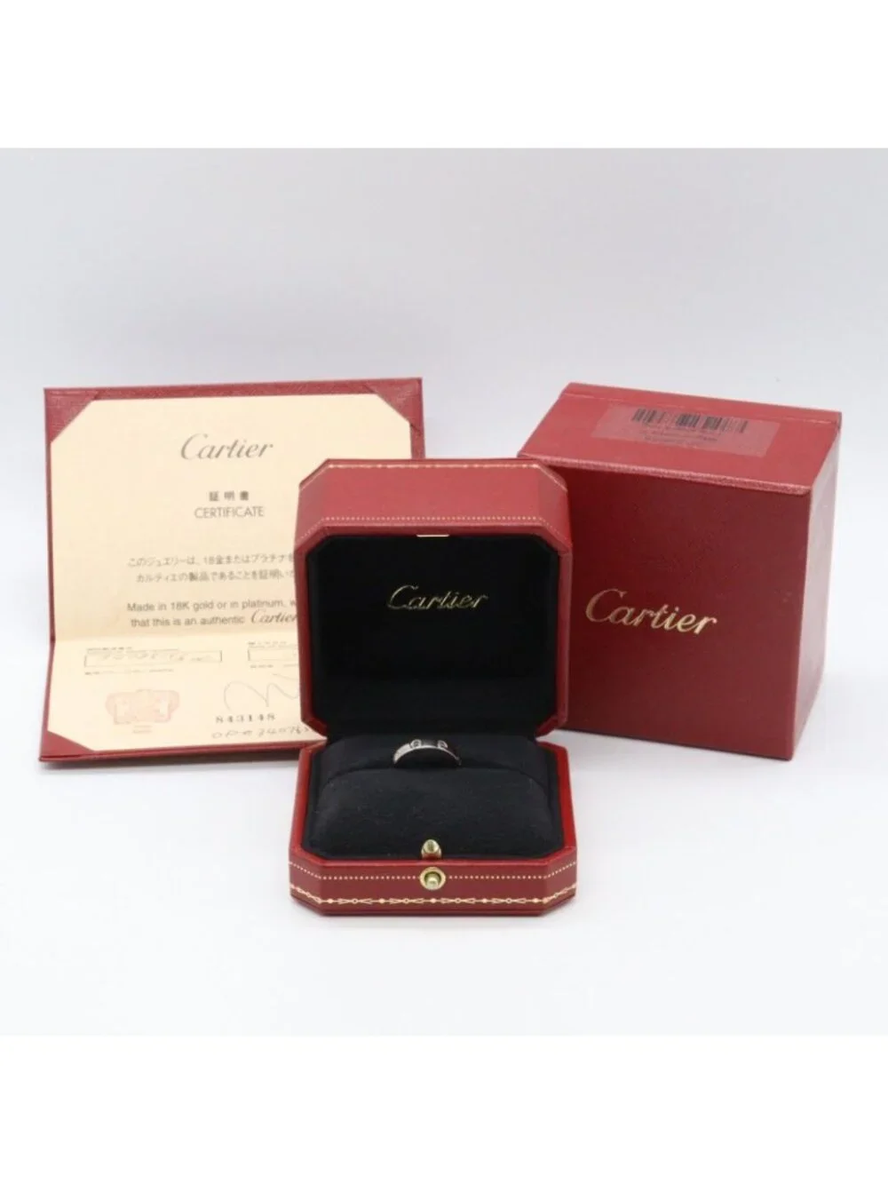 Cartier Ring Mini Love 18k White Gold